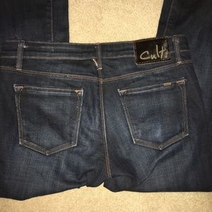Cult of Individuality Curvy Fit Dark Jeans